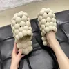 Slippers 2024 Summer Bubble Woman Open Toe Massage Sandals Fashion Peanut Shoes Flip-flops Beach Non-slip Ladies