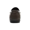 Men Laafers glijden aan casual lederen schoenen Spring herfst Heren Slip-ons Flats Mocasines Hombre Brandontwerpers