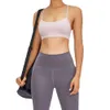 Ll dames strappy fiess workout yoga bra y terug opgevulde bijgesneden bras tops sport hardloop shirt