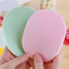 10pcs Bath Sponge Lace Printed Scrud Down Baby Bath Bath Scurpor Exfoliant Beauty Skin Soins Sponge Face Nettoyage Spa Bath Boule de bain