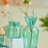 Mini-verre vase Vase créatif Vase Vase en verre décoratif bouteilles de mariage Centres de mariage décoration de décoration intérieure Decoration Home 240510