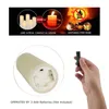 Led Flameless Candles Battery bediende pilaren Echte was bewegende vlam Wick flikkerende kaars met afstandsbediening 240430