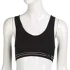 Roupa íntima ativa estilo de verão feminino algodão alongamento de ginástica esportiva de ginástica esportes de ginástica sem jantes Bras de xícara cheia coloridos coloridos tops d240508