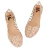 Casual schoenen vrouwen bling jelly sandalen zomer flats