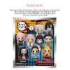 Aniplex oficjalnie licencjonowany demon Slayer Series 2 Blind Mystery Bilk Blind Box Random One Figural Bag Clip Nezuko Tanjiro Zenits 240510