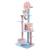 Scratchers luksus pet cat tree house meble multilayer kota Tree Tower Toy Sisal Scrating Post na kota