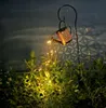 Dekoracja ogrodu Outdoor Solar Watering Can Dekoracja podwórka i ogrodowego Fairy Light String Garland Dekoracyjne światła Q2617362