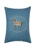 Bulleuse moderne moderne moderne Horse Designer Pouteau de coussin canapé-coussine