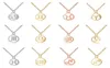 Sinogaa rostfritt stål stjärntecken halsband hängar 12 konstellation smycken jungfru leo ​​taurus gemini halsband kvinnor krage3165832