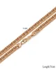 152N 50 cm x 6 mm 20 inch hiphop Cuban Chain 18k Gold Plated Necklaces for Men Fashion Jewelry Nickel 4749142