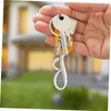 P Keychains White Large Letters Keychain Party Favors Key Chain Ring Christmas Gift For Fans Kids Keyring Pendant de sac à école approprié A OTVL3