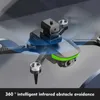 Drones S5S Mini Drone 6K Professional 5780P HD Dual Camera Obstacle Avoidance Aviation Photography Brushless Foldable Four Helicopter Toy d240509