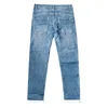 Women's Jeans Women's Fashion Print Street Loose Washed Polished Waist Ripped Denim Trousers Womens Clothes Wash