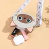 Cartoon Silicone Crossbody Fun Meow Zero Wallet Little Cat Mini Umhängetasche Kinder 3d dumme süße 78% Fabrik Großhandel