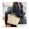 Autres sacs Designer Classic Evening Luxury Handbag Fashion Perle Brand Label Backpack Womens Beach Handbags Purse Femmes Canvas Hand Dhmce