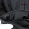 Designers märke vindbrytare huva jackor båge termo parka jacka svart 1qkj