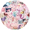 100pcs Axolotl Graffiti Adesions Cute Animal Cartoon Decal Kids Toy Suitcase Scrapbook Diario Telefono Adesivo per laptop Pacchetto 240510