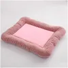 Cat Beds Furniture New Cooling Pet Bed For Dogs House Dog Beds Large Pets Products Puppies Mat Cool Breathable Cat Sofa Supplies Dro Dhdpa