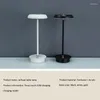 Lampes de table simples usb usb rechargeable lampe tactile commutateur en aluminium trois couleurs gras couloir léger salon de chevet nuit