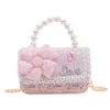 Nouveau sac à bandoulière pour femmes à la mode pour enfants coréenne de coréenne Pearl Little Girl Zero Wallet 80% Factory Wholesale