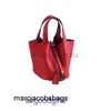 Birkinbag Handbag Womens Designer Bags本物の革のピコチンロックハンドバッグトートバッグ2023新しいヘッドレザーリッチパターン女性バッグ野菜バスケットCab9 Kellyit