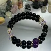 Strand Empath Protection Stone Beaded Bracelet Emotional Balancing Stress Relief Christmas Holiday Gift For Men Women