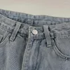 Женские шорты джинсовая джинсовая вышиваем