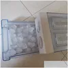 Ferramentas de sorvete de geladeira armazenamento de geladeira der 30 grade pequena caixa de cubo de moda de moldes de moldes de fabricação de bandeja Fazendo barra de cozinha diy dhgzx