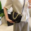 Niche-ontwerp, high-end modieuze draagbare kleine dames handtas 2024 Nieuwe trendy en veelzijdige single schouder crossbody tas voor vrouwen