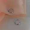 Boucles d'oreilles cerceaux mode simples torsadés pour les femmes 2024 tendance géométrique cercle rond des bijoux de bijoux