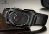 2020 RUIMAS Luxury Automatic Watches Men Square Dial Analogue Mechanical Watch Black Leather Wristwatch Relogios Masculino Clock 68162569