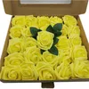 Fiori decorativi Real Rose finte Flower artificiale Lifele e splendida per le persone allergiche a