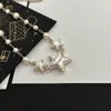 Designer Star -vormige hanger ketting boetiek 18k goud vergulde klassieke modetrend ketting hoge kwaliteit sieraden boetiek cadeau ketting met doos verjaardagscadeau