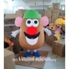 Mascot Costumes Mr. Potato Head Mascot Costume Cartoon Character Costumes mascot costumes for adults Fancy Dress Party Suit