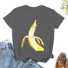 Kobiety Polos Bananaaaa! - T-shirt T-shirt Farchatiel Banana Wzór żeńskie moda bluzka 2024