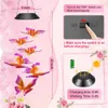 Mãe Mães Dia da Vovó Presente, Winzwon Butterfly Wind sques fora de luzes solares decoração ao ar livre pendurado no jardim móvel pátio pátio de pátio de decoraão presentes de aniversário