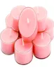 Ljus naturlig doftande soja vax tealight bk romantisk ros aromaterapi lyx te ljuset set av 12 4 timmars bränntid bra f bagsho1838884