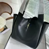 10a moda luksusowa klamra na ramię w torbie handlowym Pasek zakupowy skórzany Crossbody Black Bag 30x30 cm torebka torebki damskie torby sprzętowe Cla Ihtl