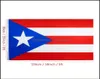 90x150cm Puerto Rico Nationale vlag Hangende vlaggen Banners Polyester BANER BANDER BUIDEN Big Decoratie BH3994 Drop Delivery 2021 2084959