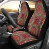 Copertini per seggiolini per auto Accessori personalizzati da stella mandala colorate 211706 pacchetto di 2 copertura protettiva frontale universale