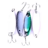 Esche esca Hengjia 50pcs cucchiaio da pesca da 6,5 g 5 cm Spinner e Sier/Spinner mticolore ESCA HARD Colorf Metal Drop Delivery Sports Outd Otawt