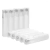 Bouteilles de rangement 10pcs 5 ml de rouleau en plastique vide sur le parfum d'huile essentielle à balle à rouleaux