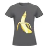 Kobiety Polos Bananaaaa! - T-shirt T-shirt Farchatiel Banana Wzór żeńskie moda bluzka 2024