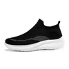 Hombres zapatillas para correr nuevos zapatos de moda para hombre malla informal multicolor slip-on light deportes zapatos 023