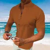 Мужские рубашки T Plus Tees Polos 2024 Новые мужские хлопковые и льняные повседневные коротки