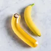 Storage Bottles Banana Shaped Case Food Grade Plastic Anti-Squeezing Keeper Sealed Wear-resistant Box