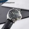 Relógio de pulso cronógrafo Panerai Luminor1950 Série 44mm DATA DATA DIVISÃO DISPLAVEM MECÂNICO AUTOMÁTICO PAM00321 AÇO DO FUNHO DO TEMPO DO FONO DE FOLO