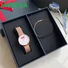 tutti i criminali di lusso da donna orologi da donna 32 mm Braccialetti da donna in oro rosa oro orologio con abito in scatola originale donna regalo montre femme 331k