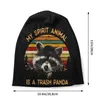 Berets Panda Cartoon Skullies Feins Caps My Spirit Animal Hat Hat Sport Sport Bonnet Hats For Men Mulheres