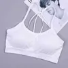 In biancheria intima attiva sexy reggiseno top women reggiseno sportivo alto impatto per la palestra fitness yoga fie pad serposi sport top sport push up bralette d240508